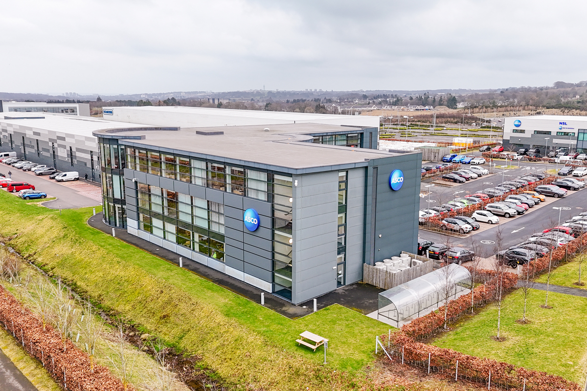  ASCO Group headquarters – drone photo by Lucas Media 